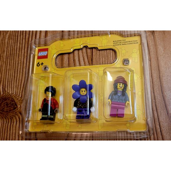 Lego 852766 3 pack of Minifigures overalls flower face hippie exclusive figures - Picture 2 of 7